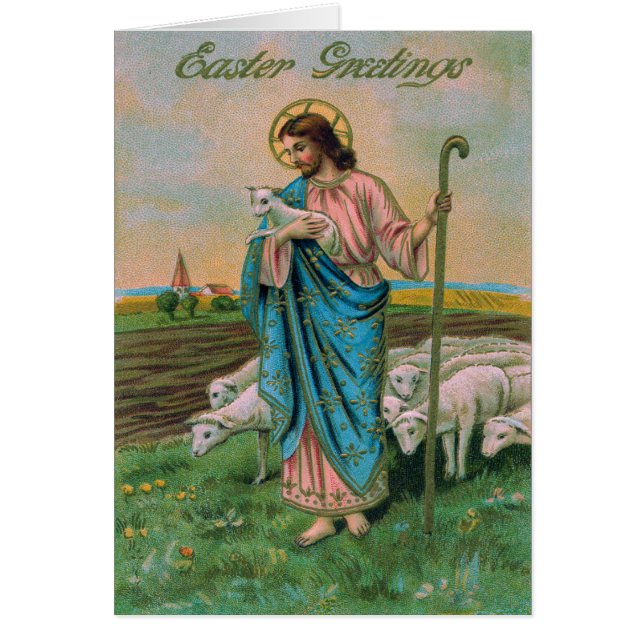 Jesus Christ Lamb Shepherd (Front)