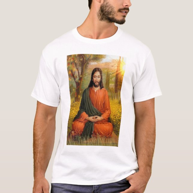 Jesus Christ Meditation T-Shirt (Front)