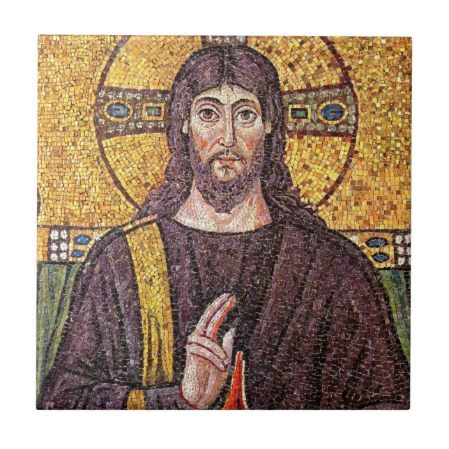 Jesus Christ Mosaic Tile (Front)