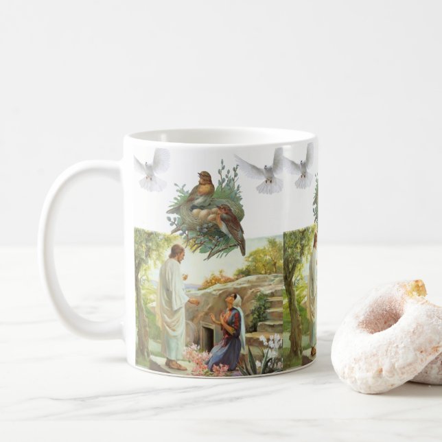 Jesus Christ Mug (With Donut)