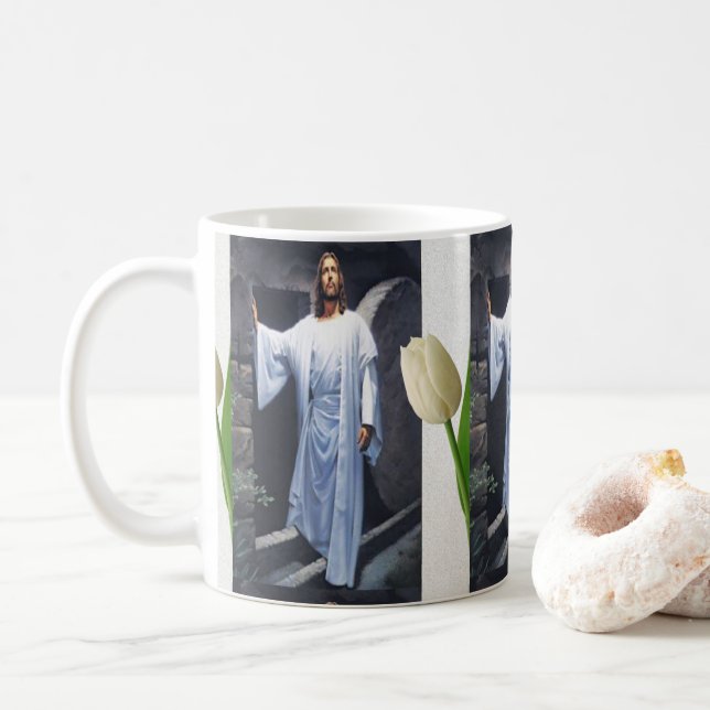 Jesus Christ Mug (With Donut)