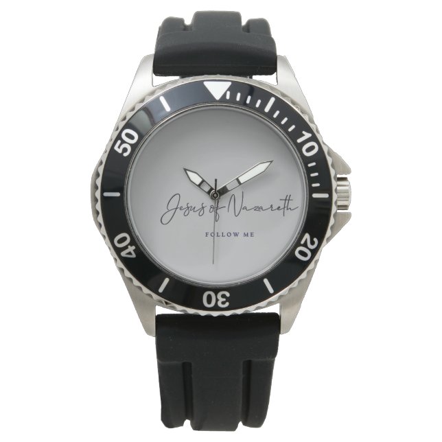 Jesus Christ of Nazareth, Graham black sports watc Watch (Front)