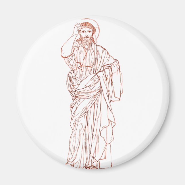 Jesus Christ of Nazareth Son of God Magnet (Front)