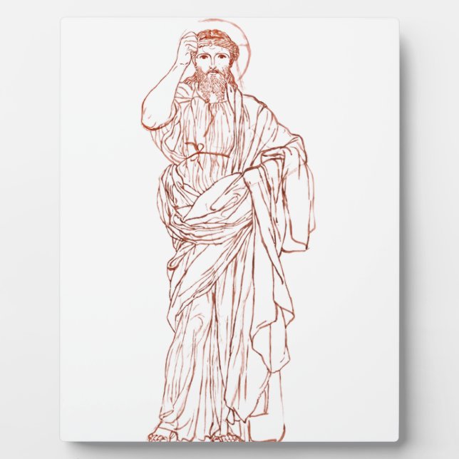 Jesus Christ of Nazareth Son of God Plaque (Front)