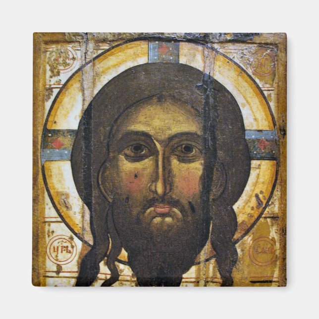 Jesus Christ Orthodox Christian Icon Magnet (Front)