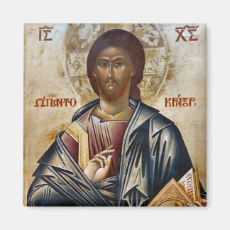 Jesus Christ Orthodox Christian Icon Magnet