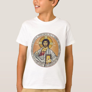 Jesus Christ Pantocrator dome of the Church T-Shirt