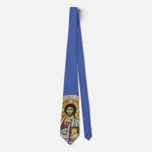 Jesus Christ Pantocrator dome of the Church Tie