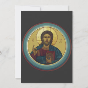 Jesus Christ Pantocrator  Invitation