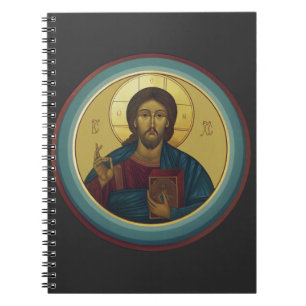 Jesus Christ Pantocrator Notebook