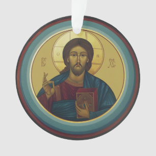 Jesus Christ Pantocrator  Ornament