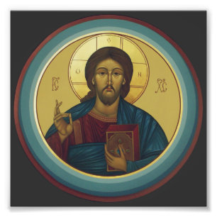 Jesus Christ Pantocrator  Photo Print