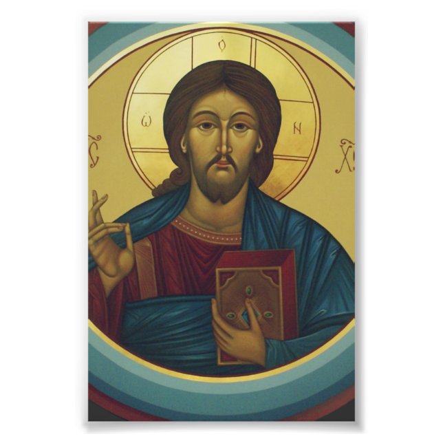Jesus Christ Pantocrator  Photo Print (Front)