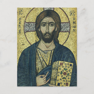 Jesus Christ Pantocrator Postcard