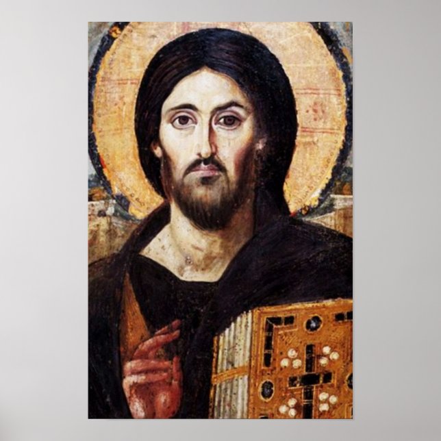 Jesus Christ Pantocrator Poster (Front)