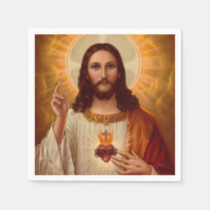 Jesus Christ Paper Napkins