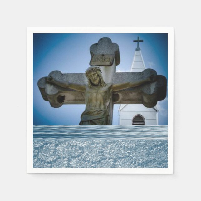 Jesus Christ Paper Napkins (Front)