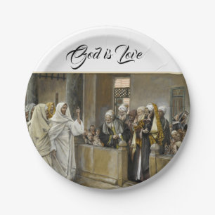 Jesus Christ Paper plates
