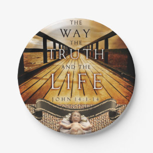 Jesus Christ Paper plates