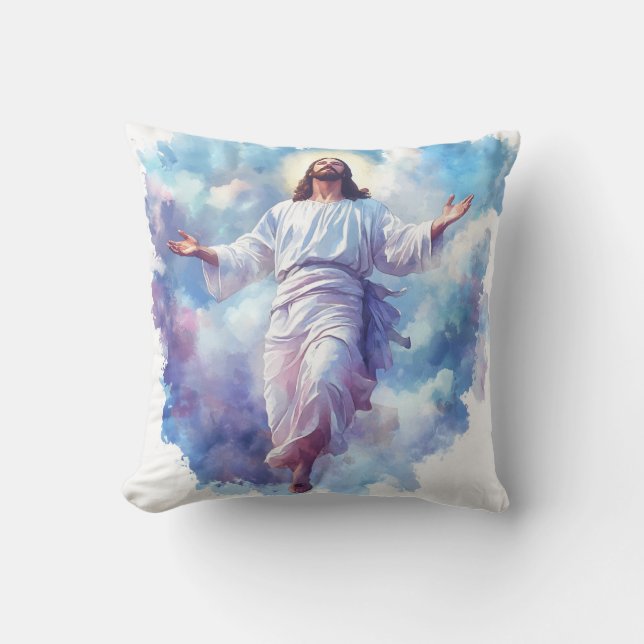 Jesus Christ Pillow Religious Christian Faith (Front)