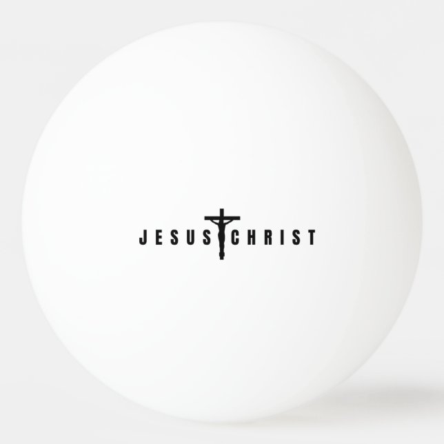 Jesus Christ Ping Pong Ball (Front)