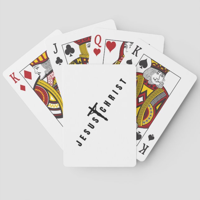 Jesus Christ Playing Cards (Back)