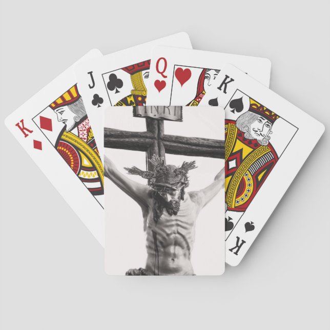 JESUS CHRIST  PLAYING CARDS (Back)