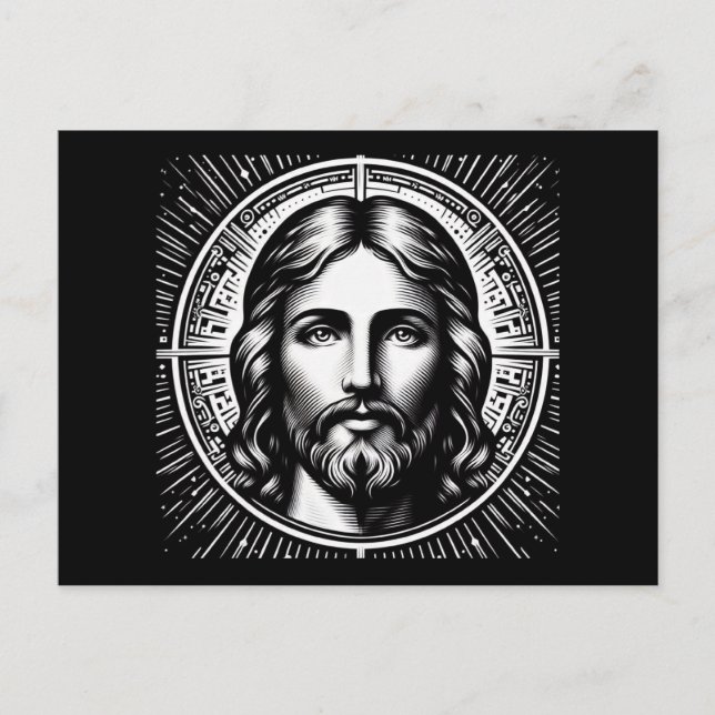 Jesus Christ Postcard (Front)