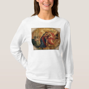 Jesus Christ Receiving the Virgin in Heaven T-Shirt