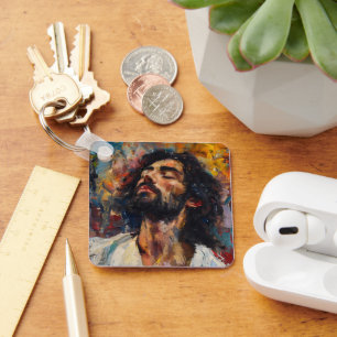 Jesus Christ Religion Key Ring