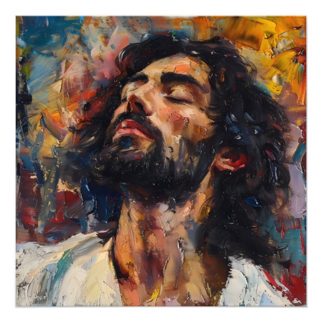 Jesus Christ Religion Photo Print (Front)