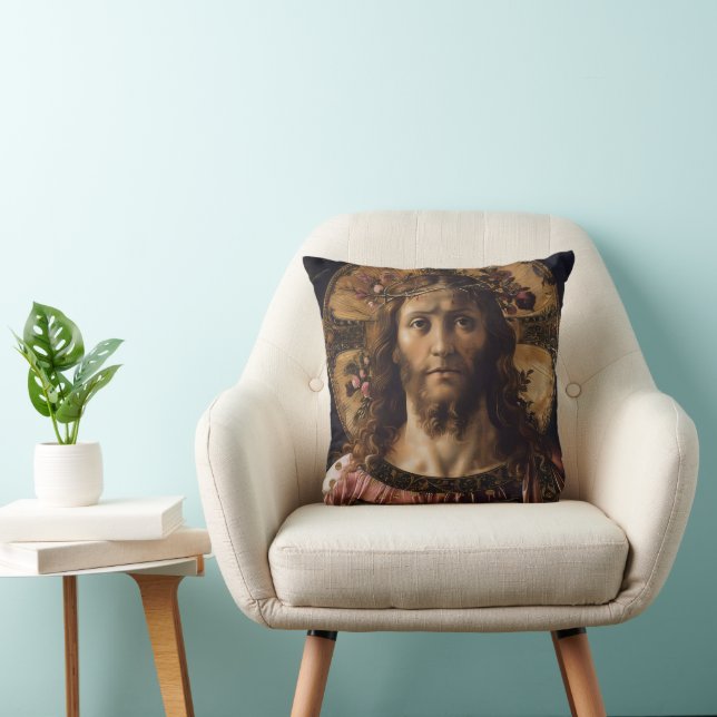 Jesus Christ Religion Renaissance Cushion (Chair)