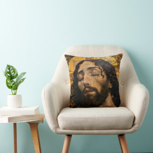 Jesus Christ Religious Art Cushion