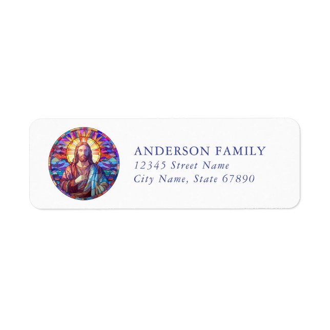 Jesus Christ Return Address Labels (Front)