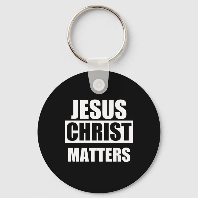 Jesus Christ S  Key Ring (Front)