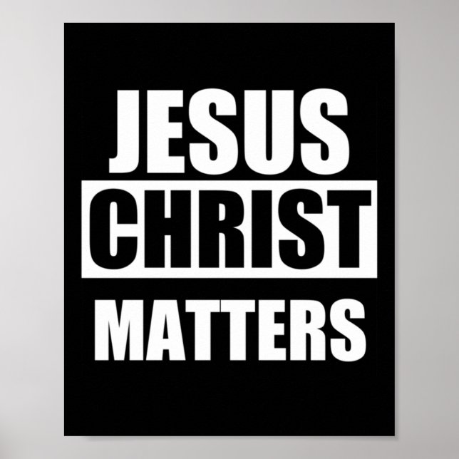 Jesus Christ S  Poster (Front)