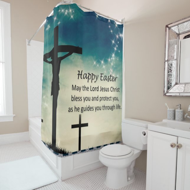 Jesus Christ Shower Curtain (In Situ)