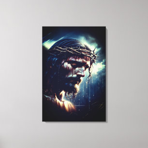 Jesus Christ son of God Canvas Print