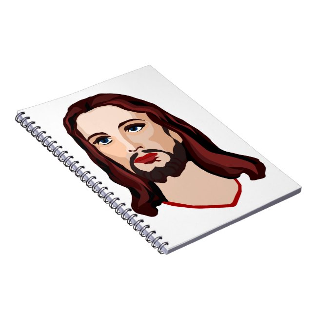 JESUS CHRIST SPIRAL NOTEBOOK (Right Side)