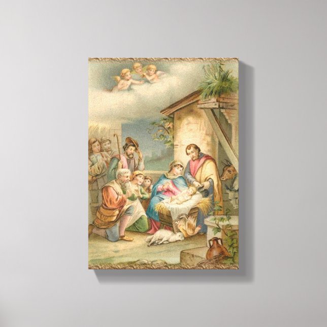 Jesus Christ Stretched Canvas Print Canvas (Front)