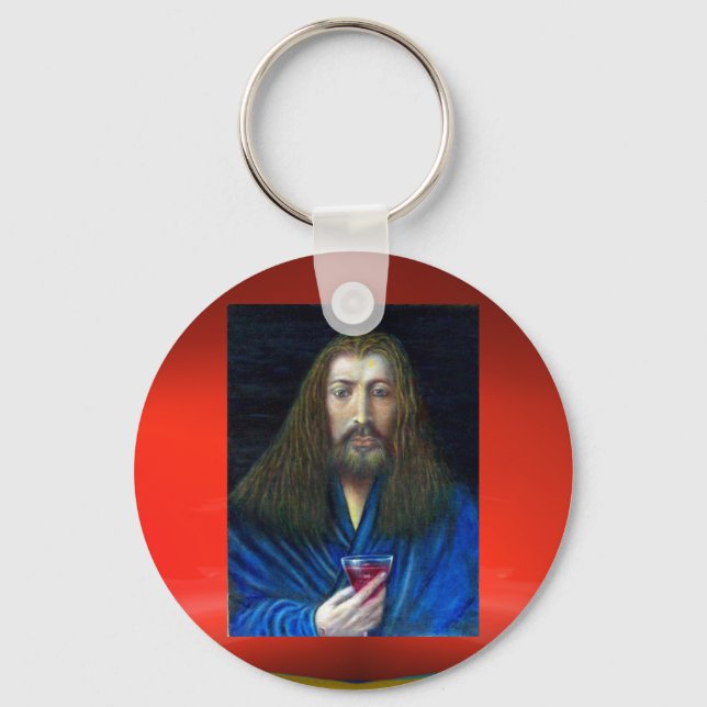 JESUS CHRIST,THE CHALICE KEY RING (Front)