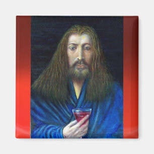 JESUS CHRIST,THE CHALICE MAGNET