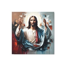 Jesus Christ: The Eternal Embrace of Light" ✨🕊