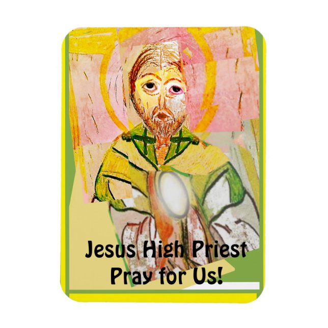 Jesus Christ the High Priest Card Magnet (Vertical)