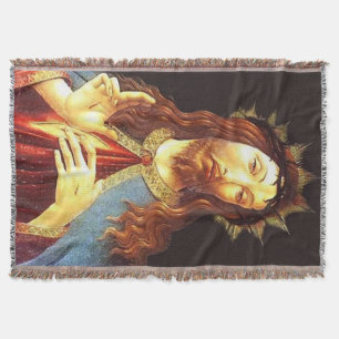 Jesus Christ the King 2 Throw Blanket - Cristo Rey