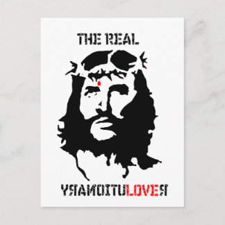 Jesus Christ - The Real Revolutionary Postcard