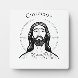Jesus Christ Thunder_Cove Plaque