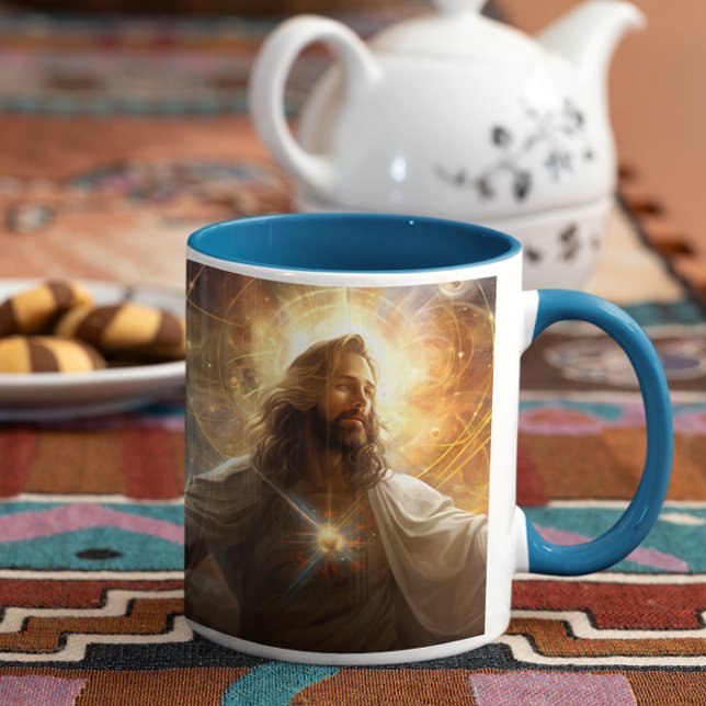 Jesus Christ Universal Love 2 Coffee Mug (Jesus Christ Universal Love 2 Mug
)