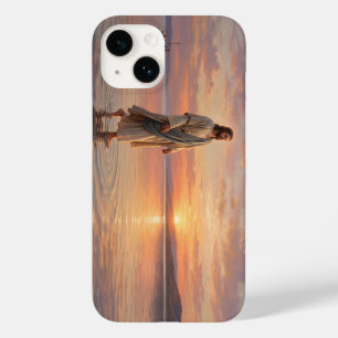 Jesus Christ Walking on Water iPhone Case