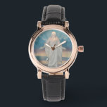 JESUS CHRIST WATCH<br><div class="desc">Nice watch with the picture of the Saviour statue. Great missionary gift or treat yourself!</div>